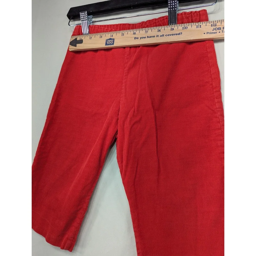 Vintage Red Corduroy Tunic and‎ Pants Set 12 Months Holiday Retro Classic